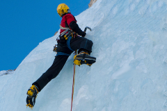 Dejan Koren, zimní lezení v Kanderstegu a Vallunze