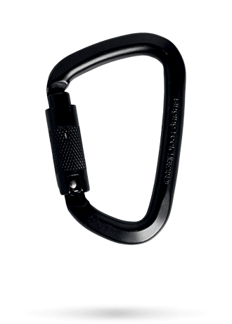 D KARABINA OCEL – černá