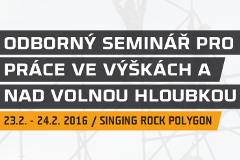 Odborný seminář pro práce ve výškách a nad volnou hloubkou