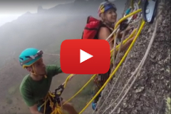Sasha DiGiulian & Felipe Camargo, Planeta dos Macacos 8a+, 650 m
