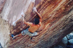 Martin Stráník, bouldering na svatební cestě v USA