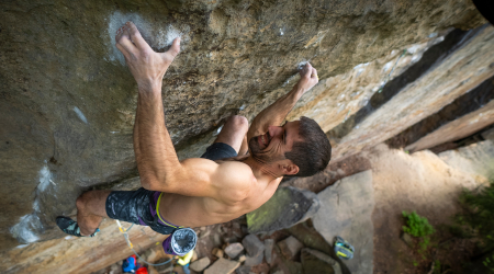 Martin Stráník, z boulderů na písek