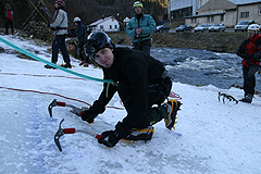 ICE CLIMBING TEST DAY