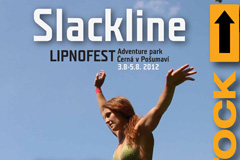 Slackline na LIPNOFESTU