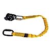 tlumící lanyard JOULE 70 + zachycovač pádu LOCKER s oválnou ocelovou karabinou + karabiny OXY triple lock