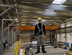 Horizontální kolejnicový systém