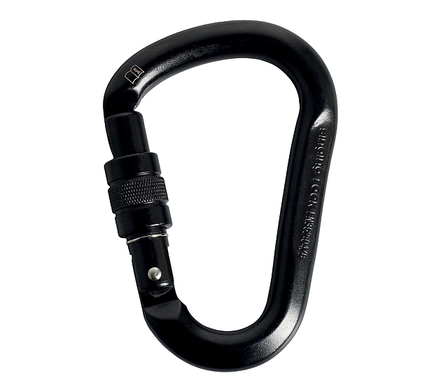 K4000ZB05 / HMS KARABINA OCEL šroubovací - černá